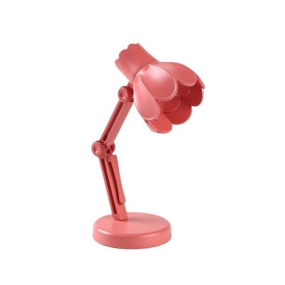 China Modern Study Light Desktop button cell Rechargeable mini Desk Lamp home decor luxury Clip Bedroom Bedside Clip-On Table lamps for sale