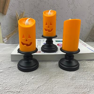 China Modern 2023 Candlestick New Wind Lamp LED Electronic Candle Light  Oil LampHalloween Creative Decoration Nightlight for sale