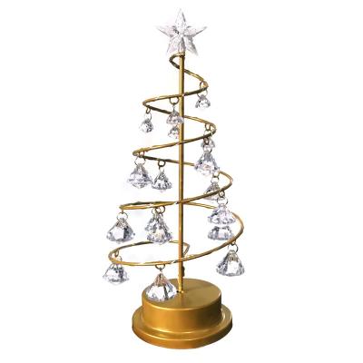 China Modern hot design new modern led table lamp Christmas Tree Small 3D night light led night lights mini Christmas tree for sale