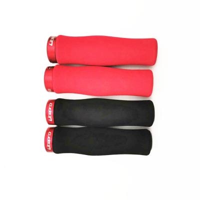 China Mountain Bikes Litepro MTB Mountain Bike Lock Sponge Hand Grip Folding Bicycle Grip Grips Handlebar Self 74g Ultralight Lock for sale