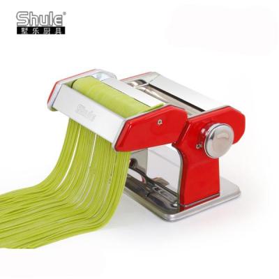 China Home Kitchen Cutting Machines One Detachable Dough Sheeter Machine Manual Pasta Machine 150mm For Home Fresh Noodles for sale