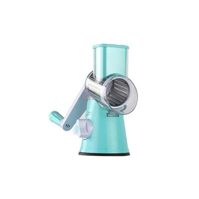 China Viable hot sale on amazon new design kitchen plastic rotary drum slicer machine for sale