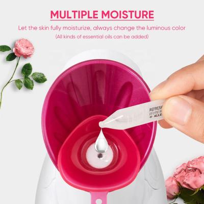 China Dropshipping Productos Faciales De Limpieza Facial Steamer Anti Aging Steamer Vporizador Moisturizer Facial Portable Moisturizer Vaporizer for sale