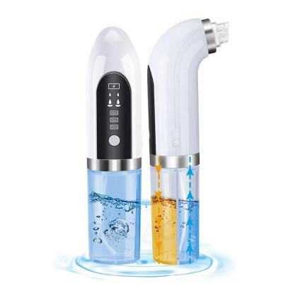 China Acne Treatment Rechargeable Vacuum Blackhead Remover Suction Removedor De Cravos Pore ABS Blackhead Remover ABS Plastic Button Dropship for sale