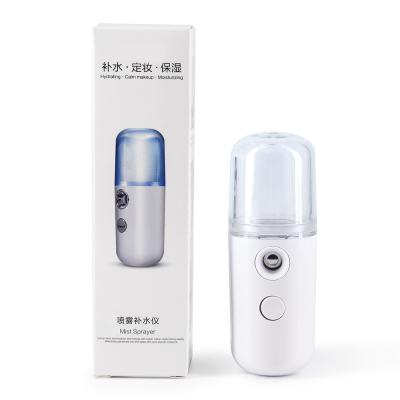 China Mister Facial Mist Nano USB Face Mist Spray Bottle Rechargeable Ion Sprayer Portable Fine Moisturizer Moisturizer Sprayer for sale