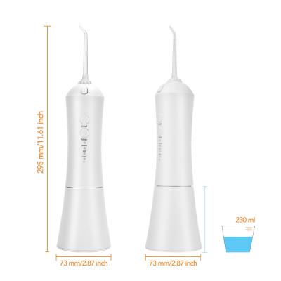 China Outstanding Whitening Effect Water Flosser Irrigator Kit Dental Scaler Care Waterproof Electric Tooth Flosser Electric Ultrasonic Water Cleaner Water Flosser For Teeth for sale