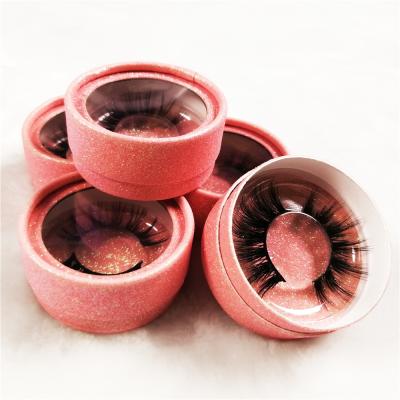 China Private label 25mm natural soft mink eyelash wholesale high quality real mink eyelashes 3d mink eyelashes for sale