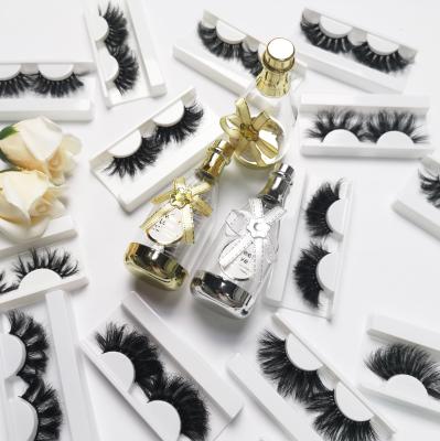 China High quality label good quality 3d 4d 6d 5d Mink Eyelashes of 25mm Mink Eyelash False Eyelashes Private for sale