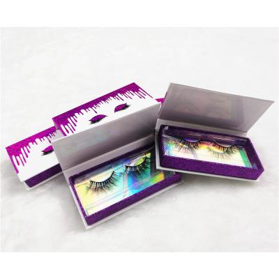 China Good Quality Candy Box Bowknot Shaped Eyelash Box Customized Beautiful Eyelash Packaging for sale