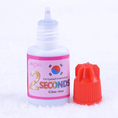 China Quick-drying Beauty Salon Grafting Eyelash Glue 2 Seconds Fast-Drying Low Taste Squishy Eyelash Grafting Glue for sale