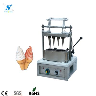 China Classic Waffle Cone Black Friday Promotion Wafer Cookie Chocolate Coating Machine Ice Cream Cone Machine for sale