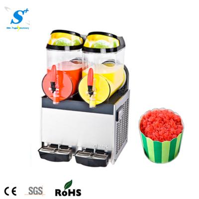 China 2014 new style used slush machine for best selling XRJ-2*10L for sale