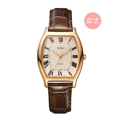 China 2021 New Water Resistant Retro And Exquisite Barrel Dial Quartz Watch Fashion Compact Single Type Quartz Watch for sale