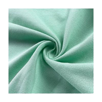 China Breathable Excellent Quality Linen Fabric For Clothing 175Gsm Polo Fabric Pique Polo Fabric for sale