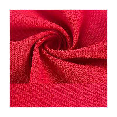 China Breathable Excellent Quality Cotton Fabrics For Baby Clothing 170Gsm Polo Collar Fabric Pique Particle Fabric for sale