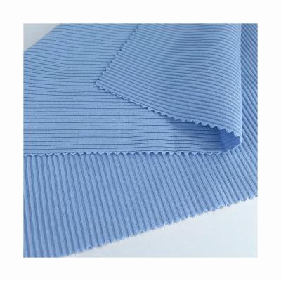 China Double Faced Hot Sale 185Gsm Ribbed Tencel Modal Fabric Rayon/Viscose/Modal Custom Jersey Ribbed Fabric for sale