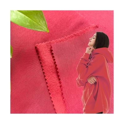 China Stain Repellent Made In China 50 Cotton 50 Polyester Fabric Hoodie French Terry Fabric 100% Cotton Blanc Hoodies Fabricants for sale