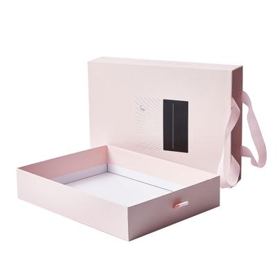 China Recycled Materials Customize Printing Logo Storage Drawer Boxes Cardboard Sliding Gift Packaging Box for sale