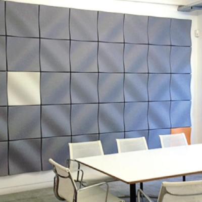 China KTV 3d polyester fiber acoustic wall panel for cinema/KTV/home for sale