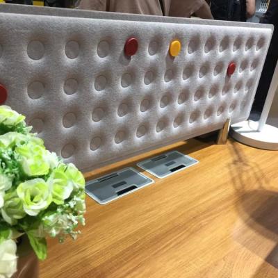 China Office Divider Screen Polyester Commercial Noise Acoustic Furniture PET Acoustic Deadening Panels Polyester Acoustic Separation for sale