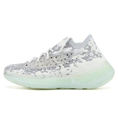 China Fashion trend Yeezy foam runner high quality men's running shoes cool foreign reflective men's tennis shoes S 380 the 350 yeezy for sale