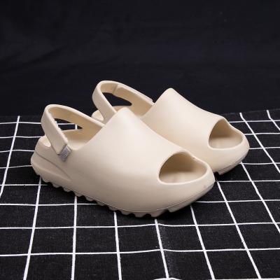 China 2021 factory direct lit toddlers casual shoes designer slides yeezy sandals for kids for sale