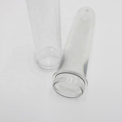 China Good Quality 60-85g Preform Plastic Clear Transparent Edible Oil Drop Bottle Oil Drop Bottle Pet Oil Preforms For Cooking Oil Bottle for sale