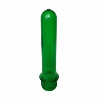 China High Quality Blow Molding Beverage Water Bottle Pet Preforms Blue Green Neck 28mm for sale