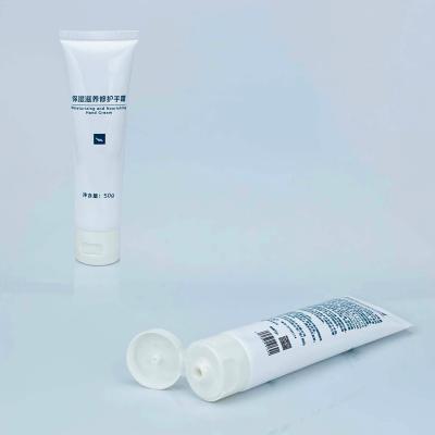 China 50g offset printing cosmetic cosmetic packaging plastic tube for hand foot cream or BB cream cc for sale