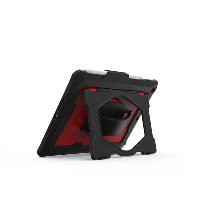 China Back March Expo 10% Off Stand Rugged Tablet Case for iPad 7th, 8th, and 9th Gen - with Durable Hand Strap Tablet Case for sale