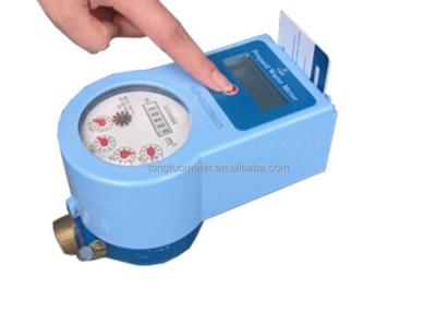 China IC Water Meter Card Prepaid Mechanism DN15mm~20mm (1 /2' ~1-1/2