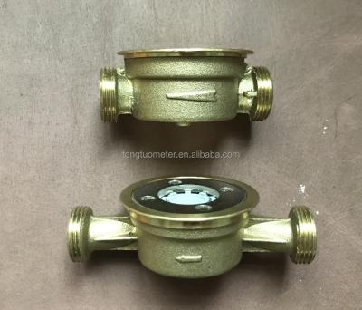 China Brass Brass Body For Singlejet Shell Water Meter Water Meter for sale