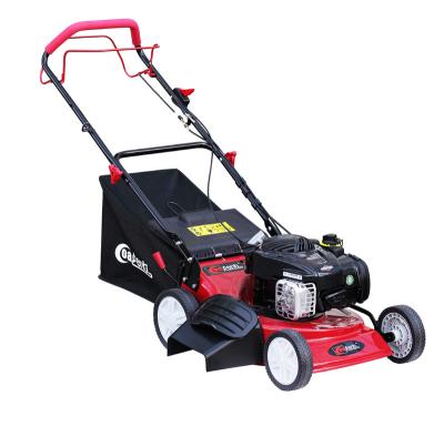 China 4-Stroke Gasoline Grass Cutter Honda Engine Self Propelled 18inch Lawn Mower for sale