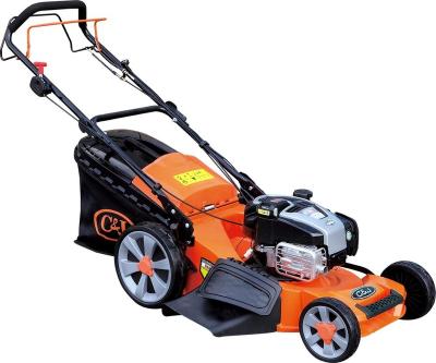 China Aluminum Chasis 21inch 4in1 CJ21G4IN1B775IS - AL gasoline self-propelled lawn mower with aluminum chasis and BS engine electric start for sale