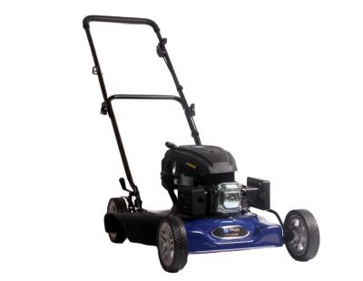 China 4-Stroke 20inch gasoline lawn mower with chinese changjiang 158cc engine hand push side dump only in stock for sale for sale