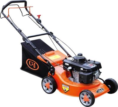 China 4-Stroke 18Inch Self Propelled Gasoline Grass Cutter Machine CJ18GZZH55 With Rotary Lawn Mower Honda Engine for sale