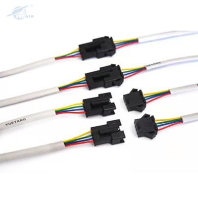 China Youye 2 3 4 5 6 7 Pin Waterproof Male And Female Automotive Connectors Jst-02T/02R-JWPF-VSLE-S Custom Cable Harness for sale