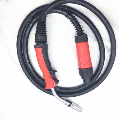 China High Quality Industry MB 24KD Air / CO2 Cooled Welding Torch Binzel Gun New Binzel / North Handle for sale