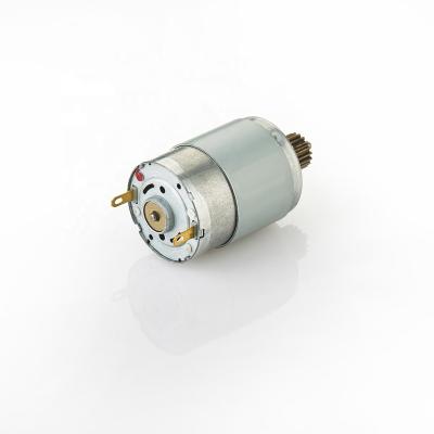 China Mglory Drip-proof Permanent Magnet EMC 21000rmp RS380 Reducing Mini Gearbox DC Motor For Mini Electric Motor for sale