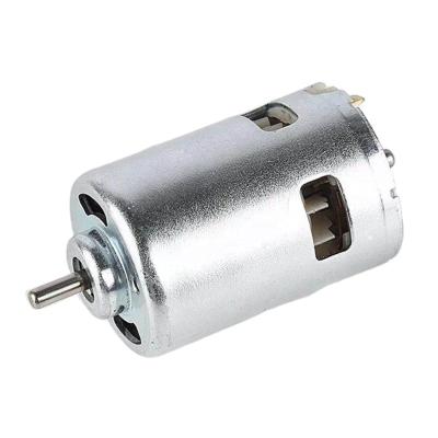 China Drip-proof PM electric high voltage 40V DC motor carbon brush DC motor for sale