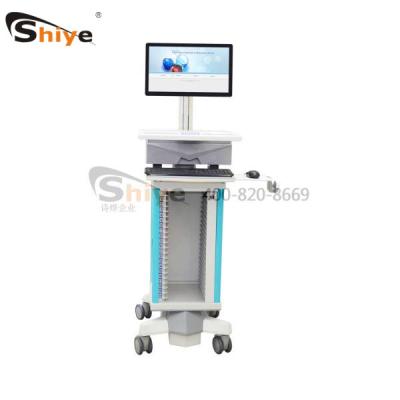 China ABS Modern Hospital File Trolley Telemedicine System Workstation Medical Record Nursing Cart WMJYD-505 for sale