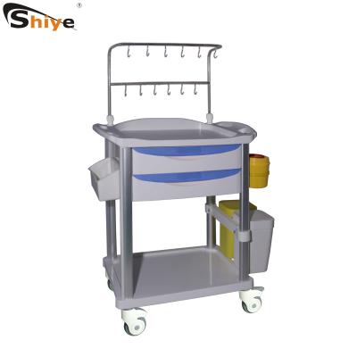 China Modern Hospital IV Drip Cart Medical Multifunction Lite Cart for sale