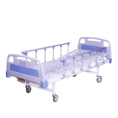 China Best Price Metal Muti-functional Because-502C 1 - Crank Manual Hospital Beds Ward Bed for sale