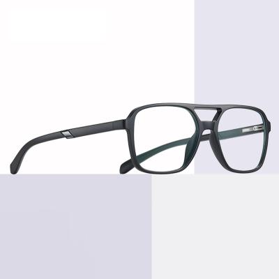 China 2020 Fashion TR90 Retro Anti Blue Transparent Light Reading Glasses for sale