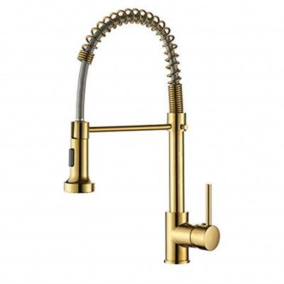 China Pull Out Spray Cheap Factory Price Multicolor Pull Down Spring Kitchen Faucet for sale