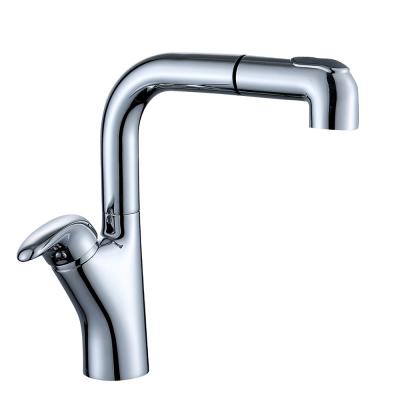 China Best Cost Modern Sink Mixer Tap Pull Out Bathroom Basin Faucet for sale