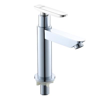 China Other factory direct cold water brass chrome plated sink bathroom basin faucet for sale