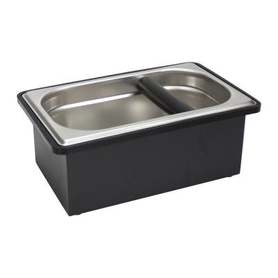 China Sustainable Factory Direct Stainless Steel Free Standing OEM ODM Accept Espresso Knock Box Drawer for sale