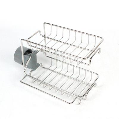 China Sustainable Promotional Drill-Free Non Toxic Non-slip Kitchen Faucet Rack For Kitchen And Bathroom for sale