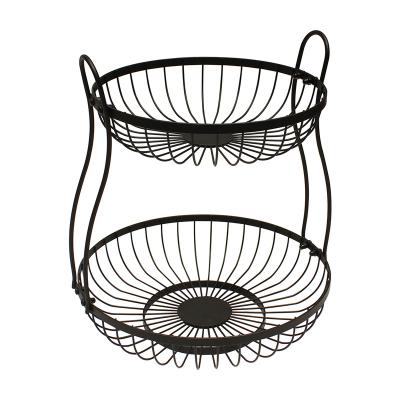 China Sustainable New Design Customized Practical Classic Design Fruit Washing Basket For Living Room for sale